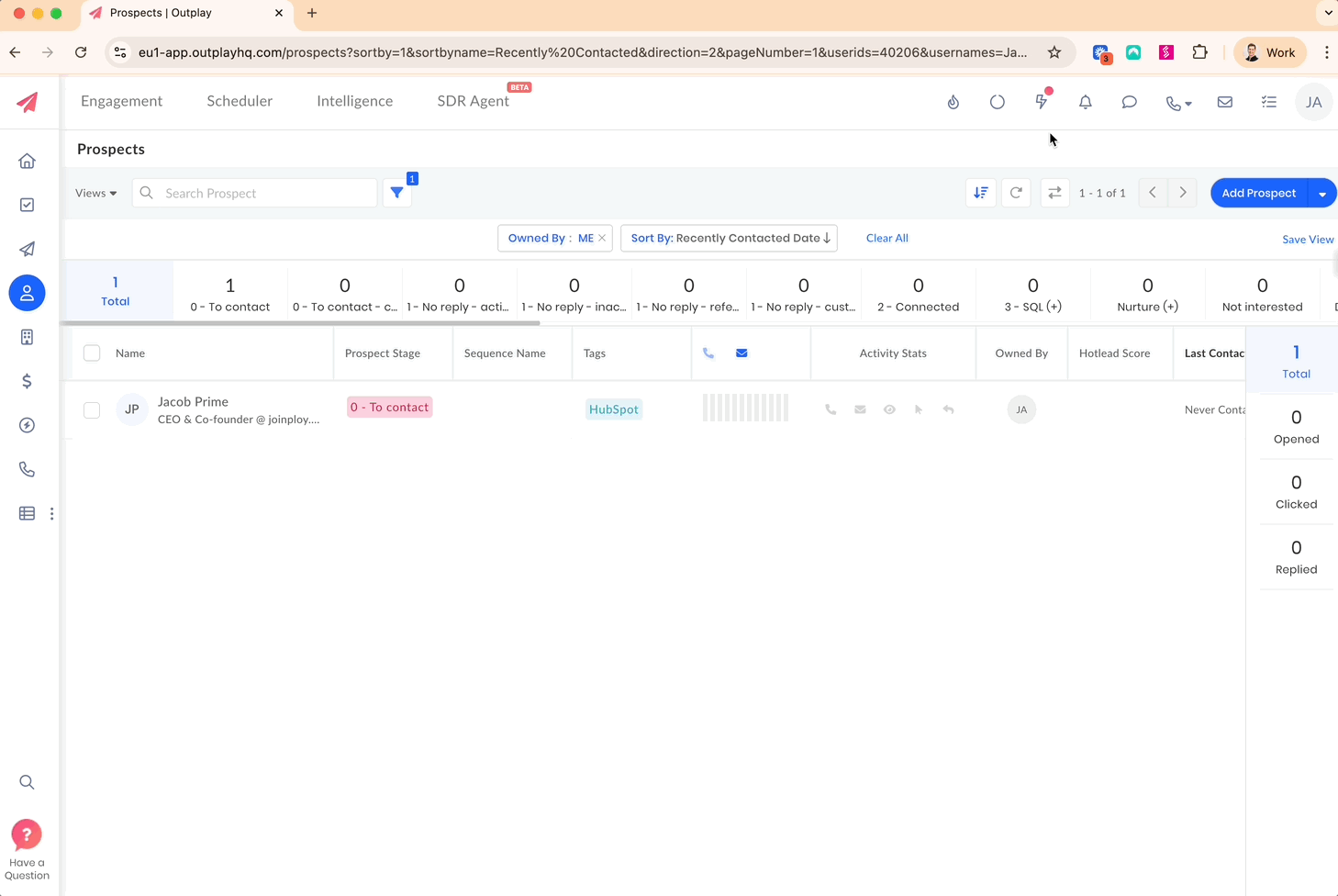 Evergrowth Advanced Chrome Extension — embedded sidebar auto-loading contact data