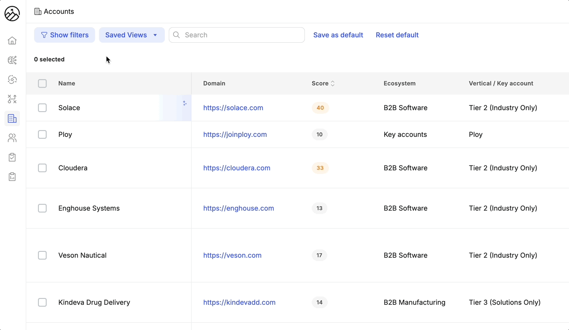 Advanced Filter demo