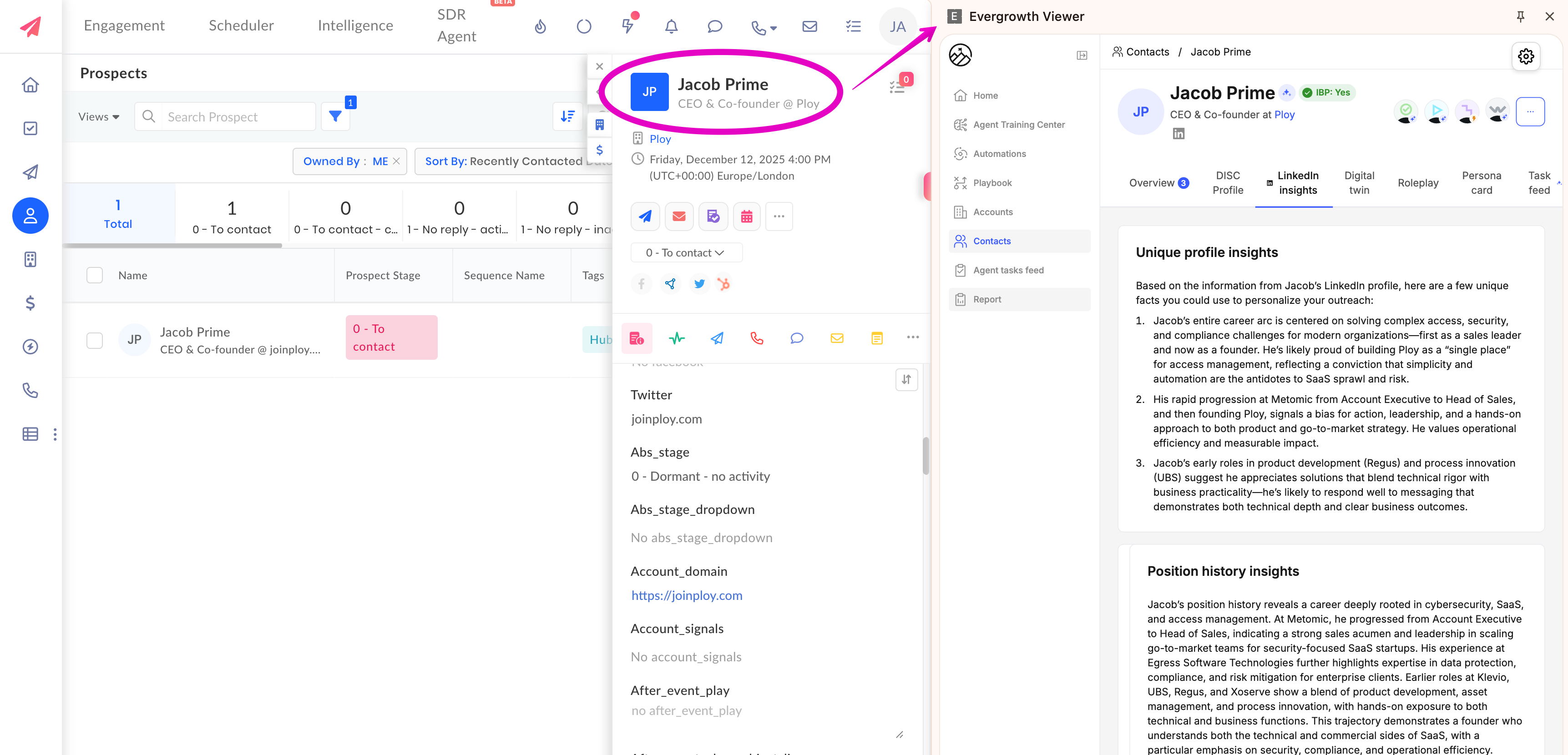 Chrome Extension in Outplay