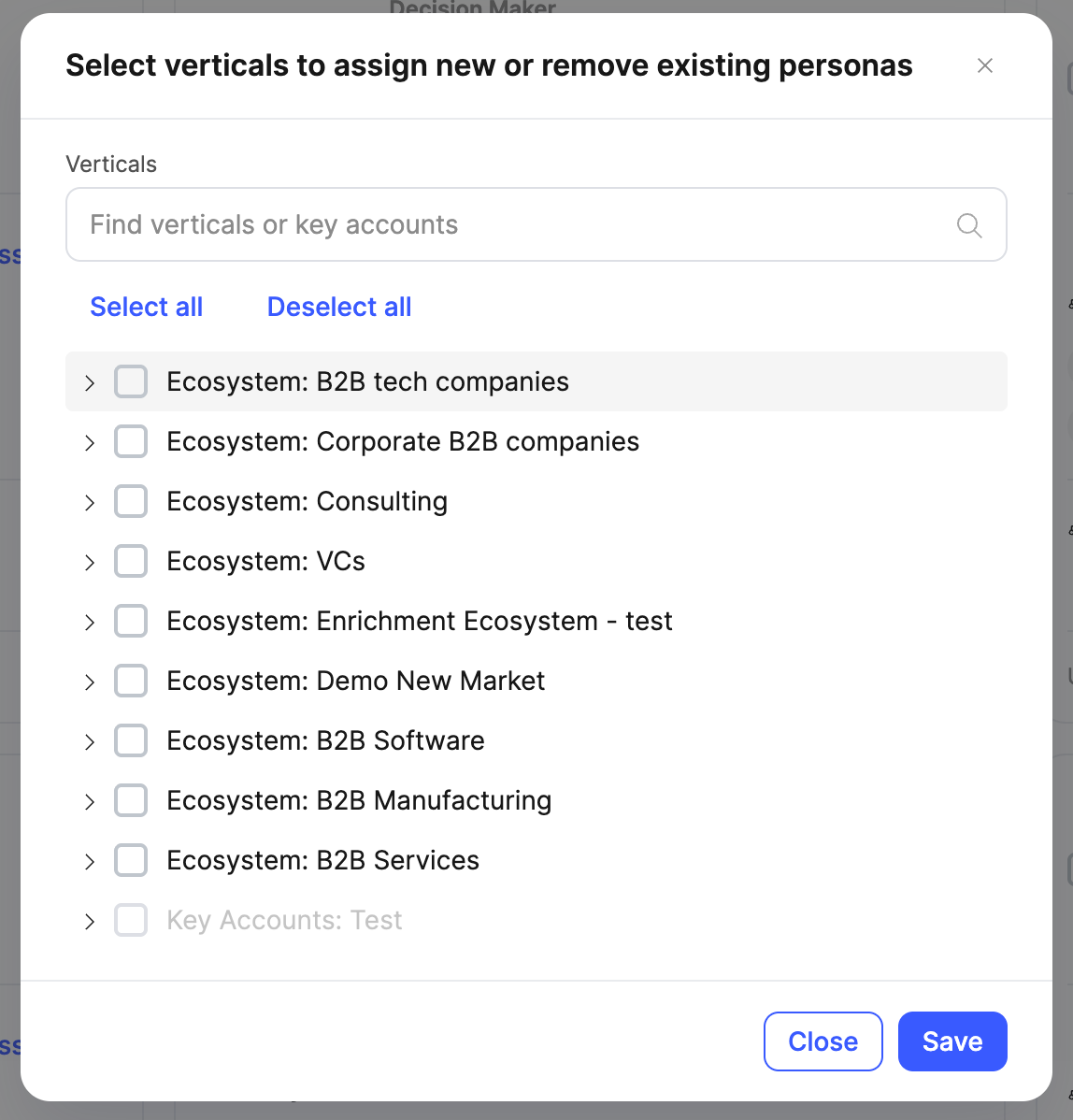 Master Persona Template